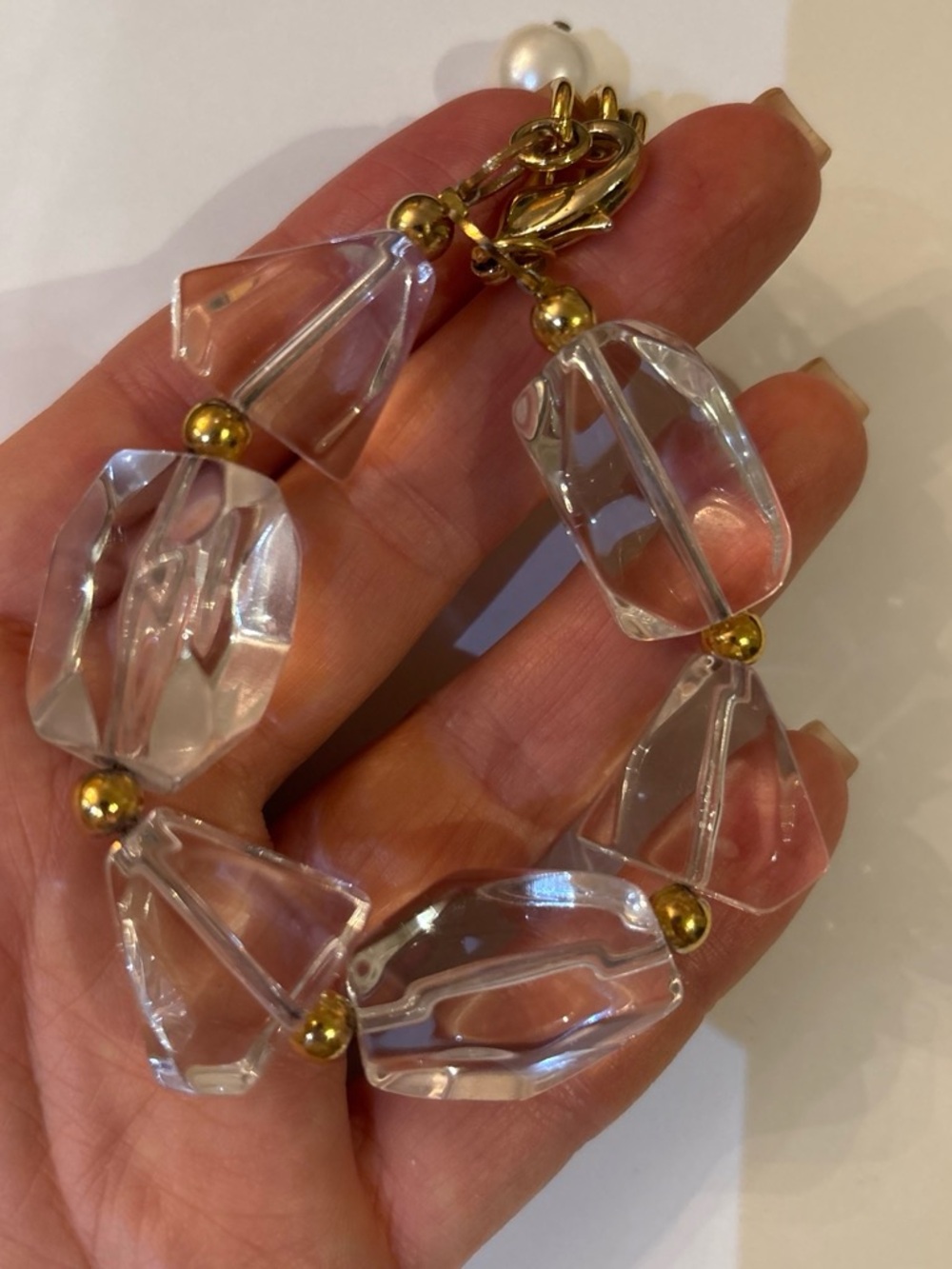 RACHEL COMEY CLEAR GOLD ANJA BRACELET BRAND NEW - Picture 2 of 2